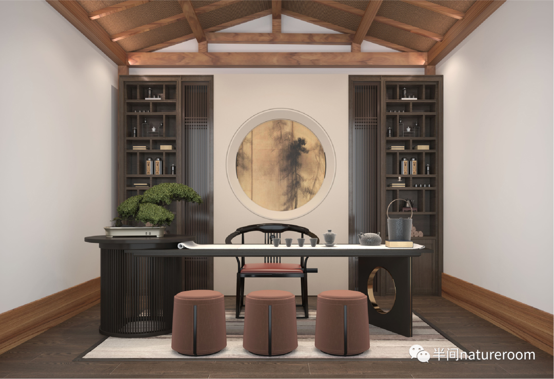 贵阳天麓壹号诗意中式住宅设计丨中国贵阳丨上海半间设计贵阳分公司-30