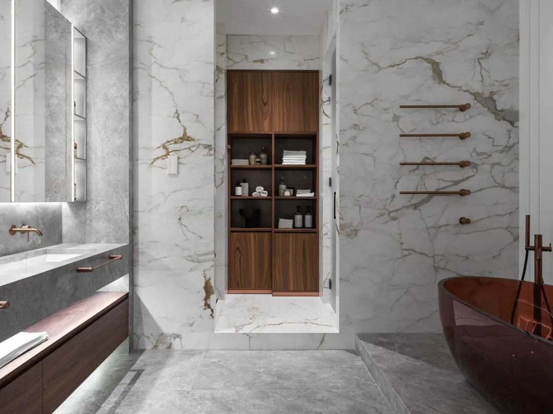 高级格调三口之家丨ABarchitects-54