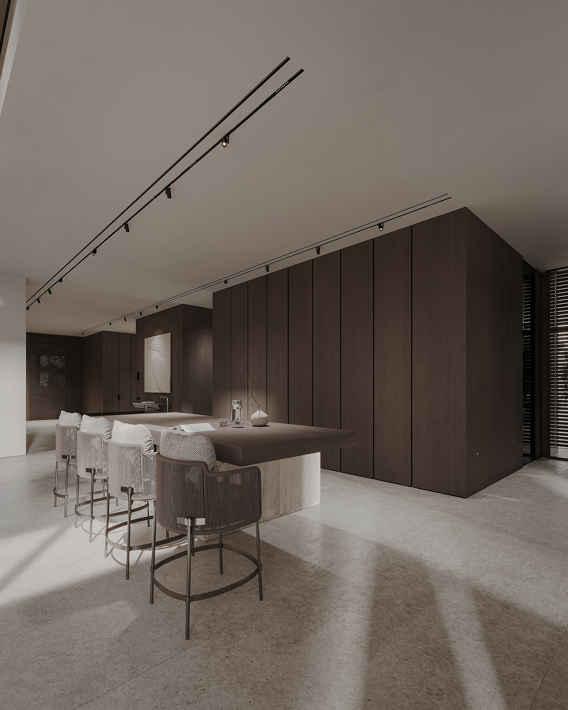 现代暗黑风厨房丨塞浦路斯-7