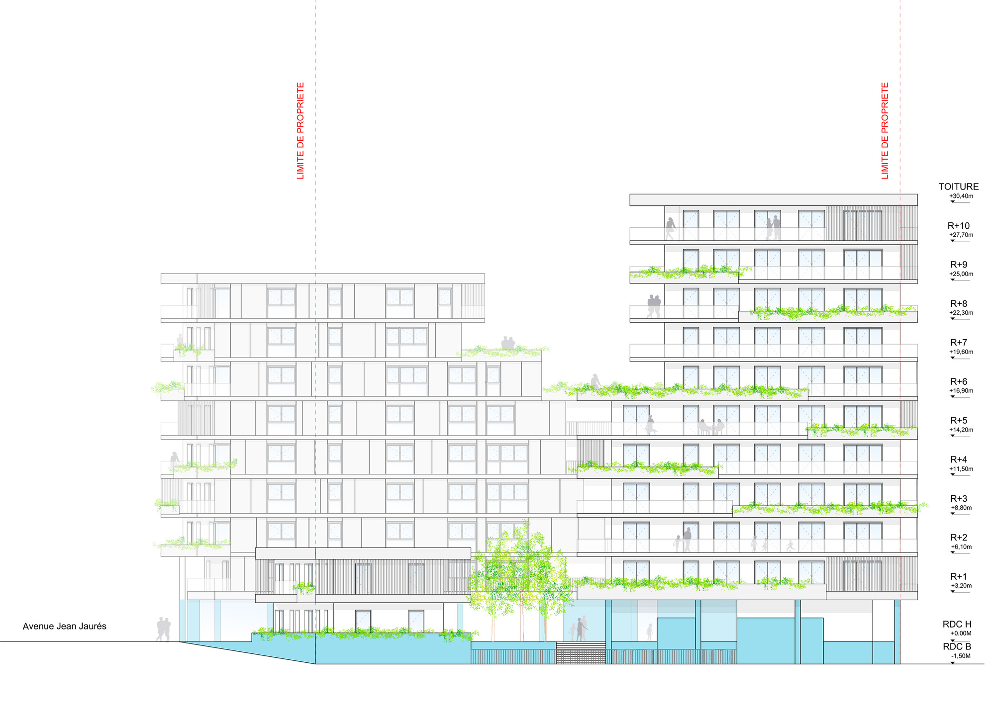 罗莎·帕克斯公寓丨法国第戎丨Hamonic+Masson & Associés-37