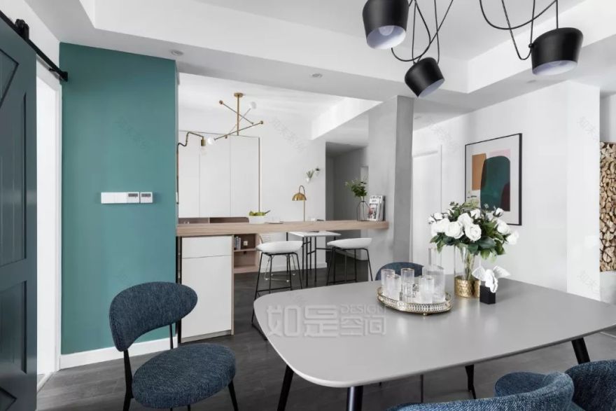 北欧梦幻大宅,演绎清新简约生活-27