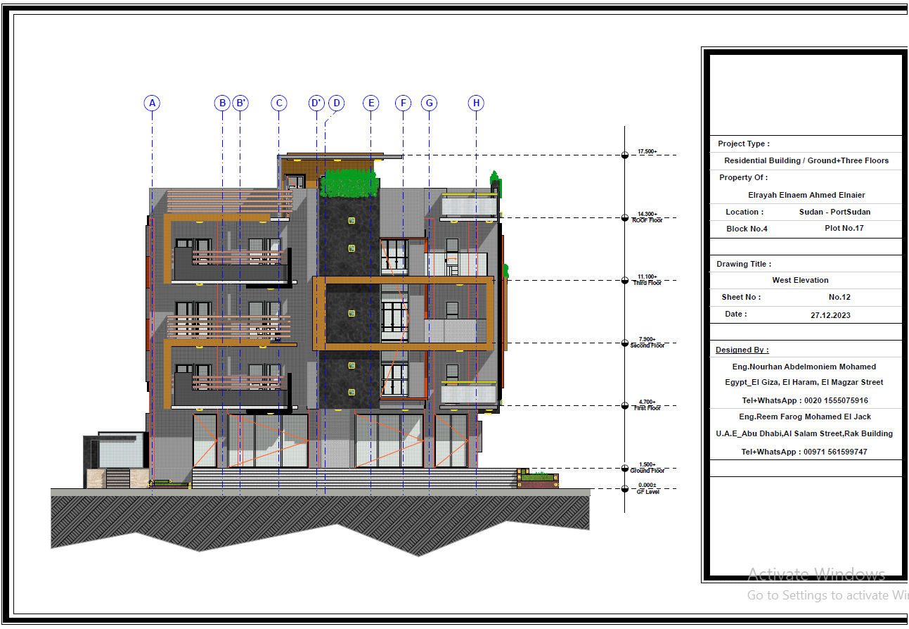 Exterior Design-Residential Building "Portsudan"-19