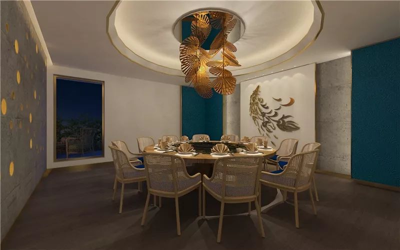 融入自然的都市栖息地——俏香傣德宏风味餐厅设计-15