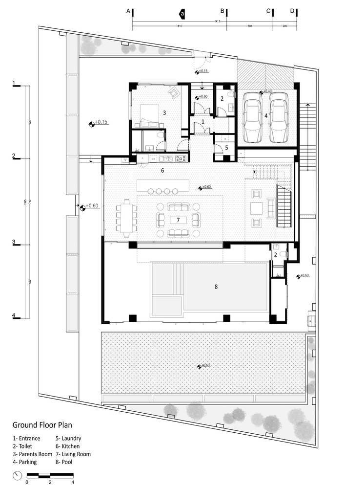Tehran 市区双层绿色别墅设计-5