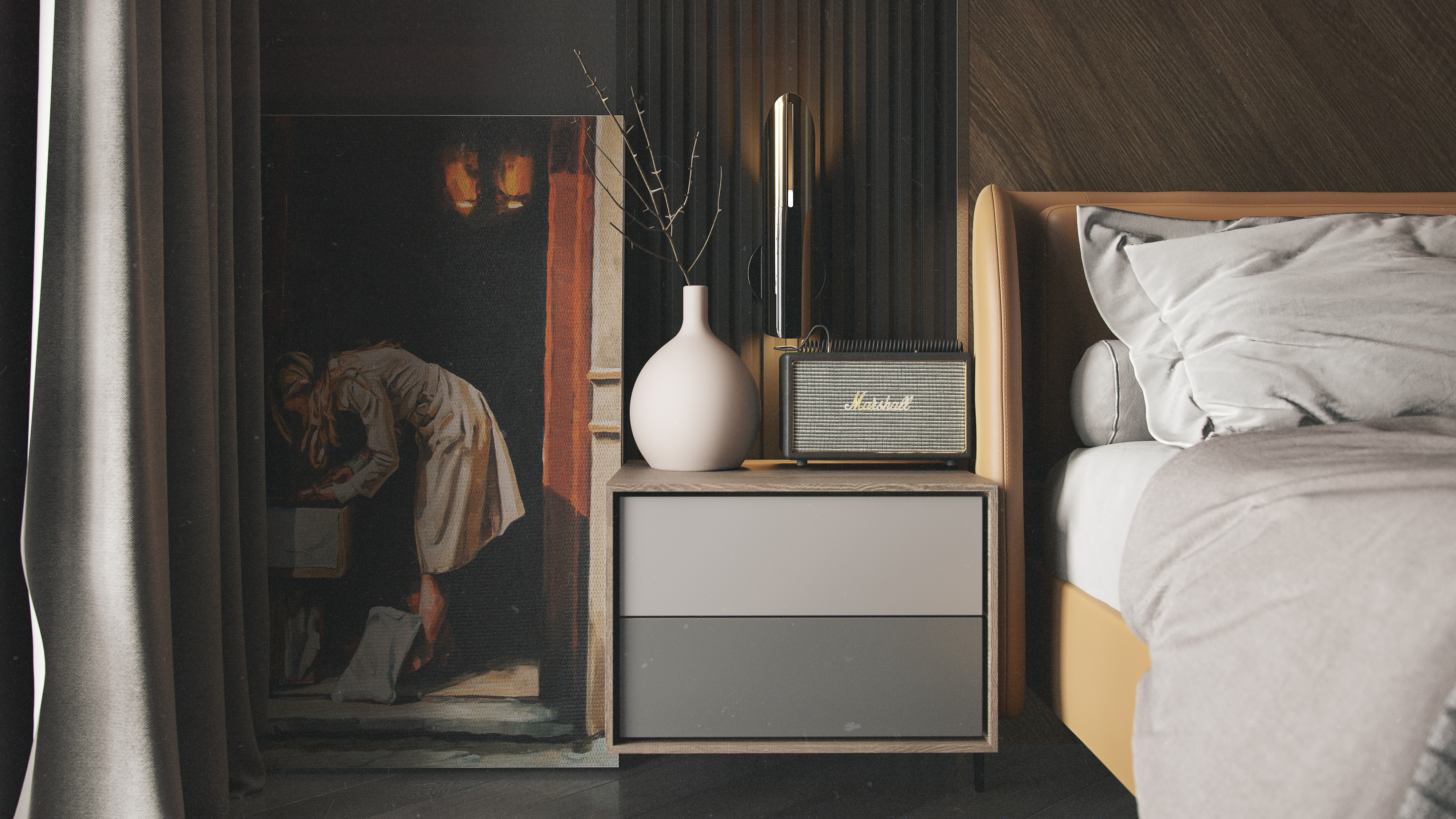 Visualization of an apartment for a couple-17