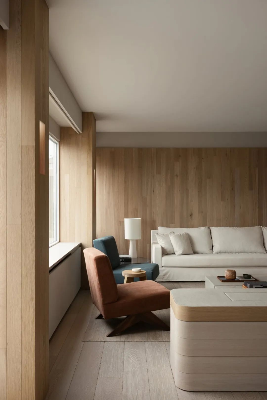 原木极简风四居丨比利时丨比利时建筑工作室Decancq Vercruysse-15