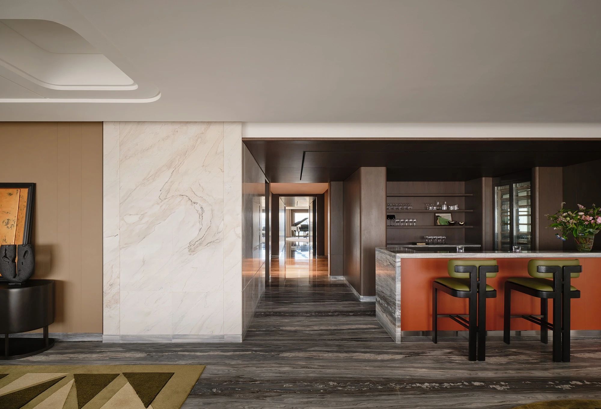 杭州银杏汇顶复豪宅样板间丨中国杭州丨H.N.LIN 空间美学馆-47