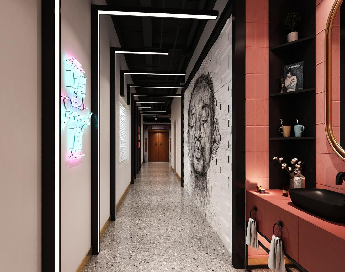 中式沉浸式剧本杀演艺中心设计-10