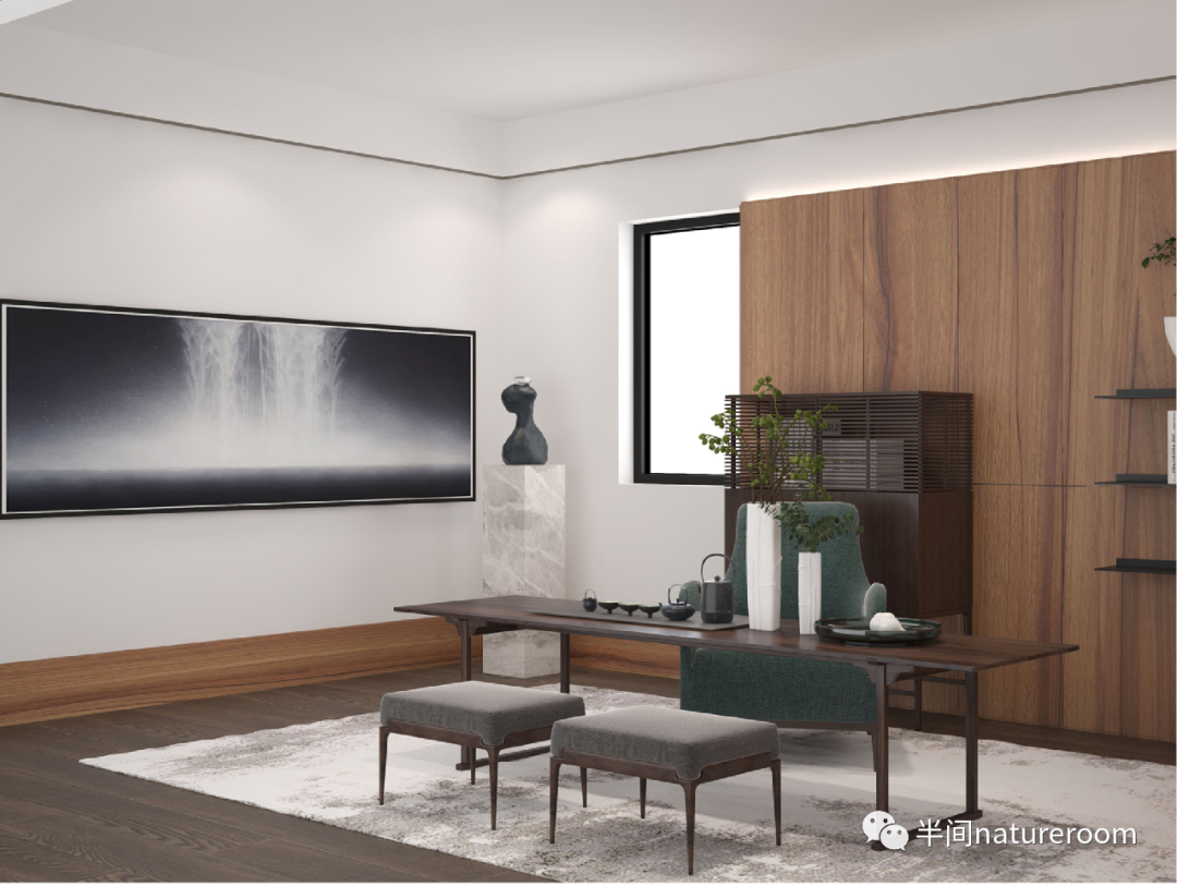 贵阳天麓壹号诗意中式住宅设计丨中国贵阳丨上海半间设计贵阳分公司-57