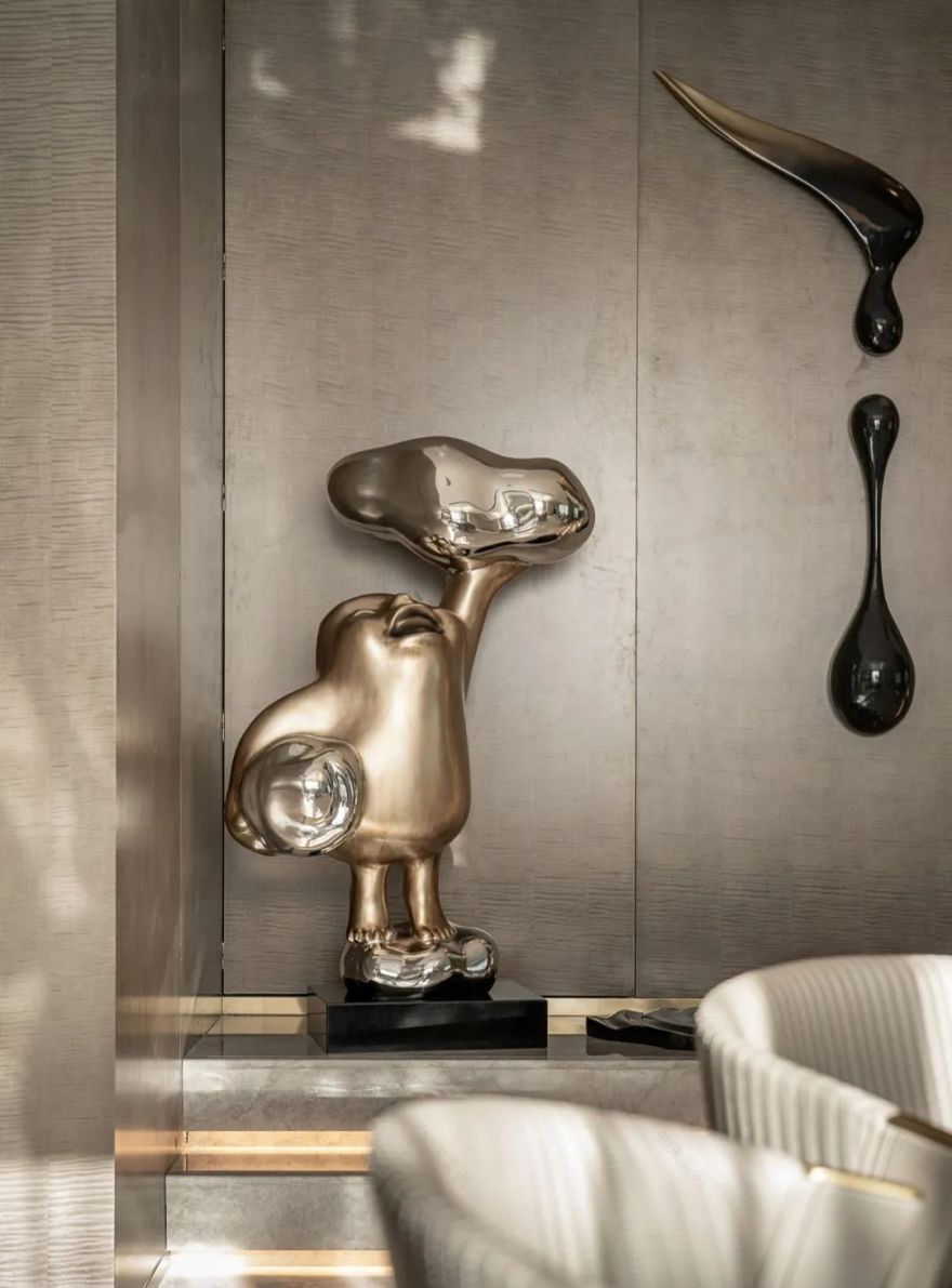 全球视野下的轻奢公寓设计丨中国上海丨HWCD 设计工作室-34