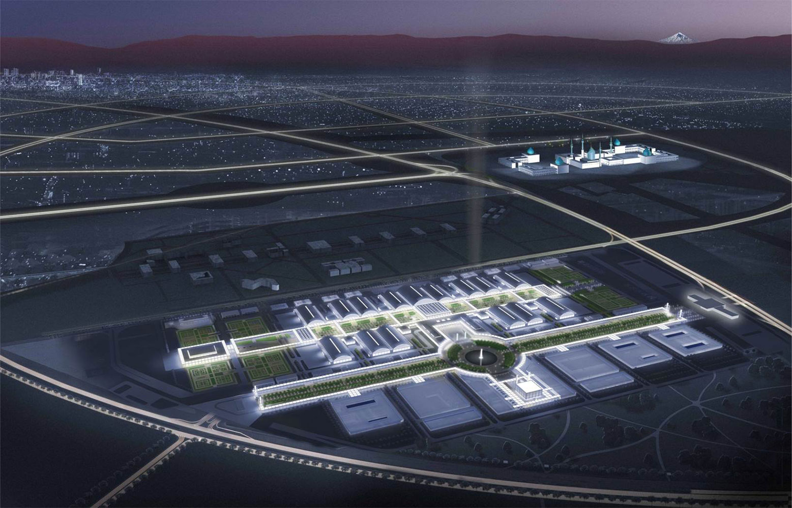 伊朗德黑兰阿夫塔布市国际展览中心丨Pars Navid Architects与德国GMP建筑师事务所合作-48