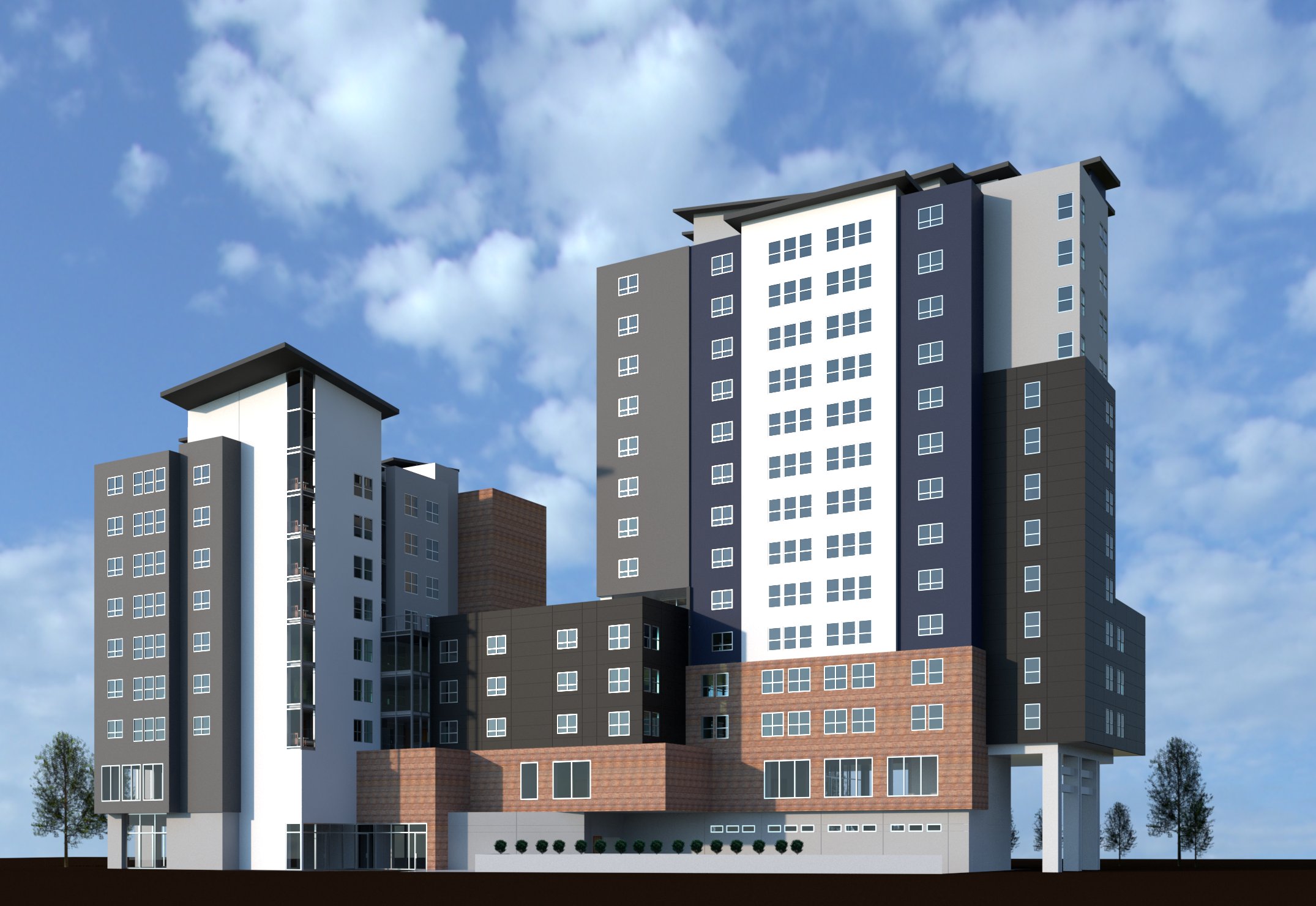 多功能养老社区设计-10