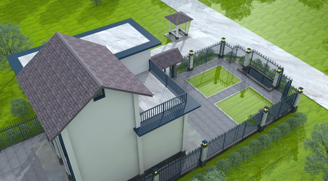 农村自建房别墅设计-36