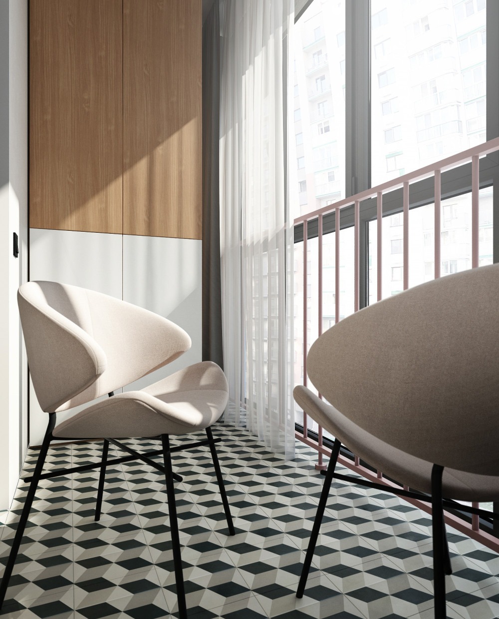 北欧风融入现代居所，打造自然随性生活空间-10