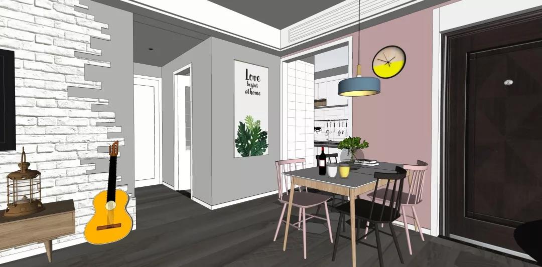 金牛新都汇 80㎡北欧风马卡龙色空间,打造梦幻城堡-26