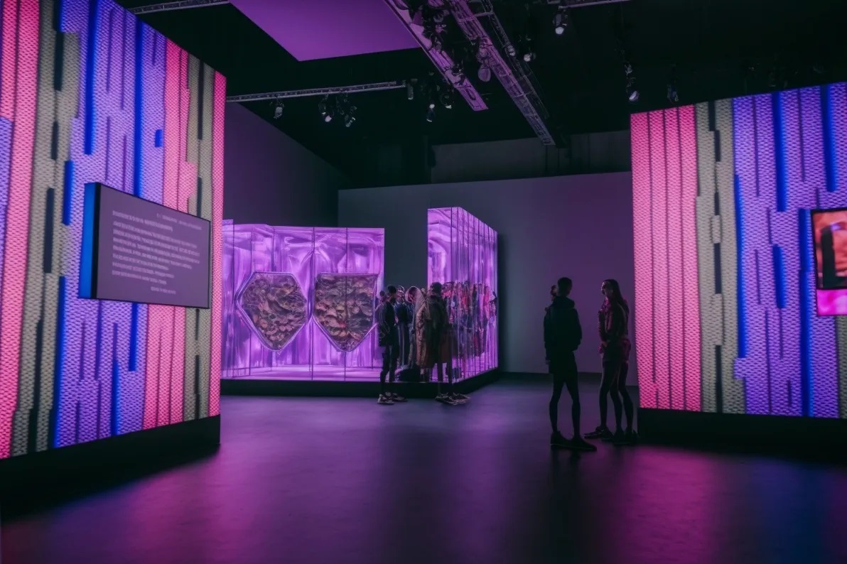 室内 LED 墙零售概念店-0