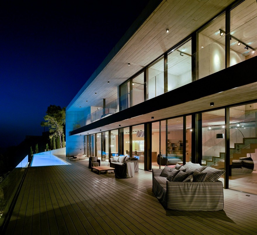 Concretus House is a Brutalist-Style Home in Cala Sardinera, Spain-33