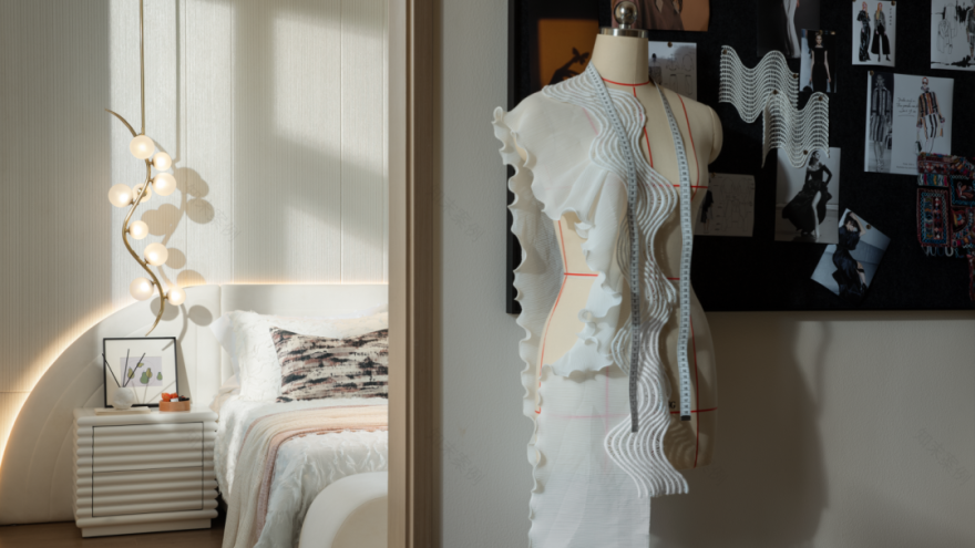 昆明金地自在城二期 135㎡合院样板间丨中国昆明丨元禾大千-48