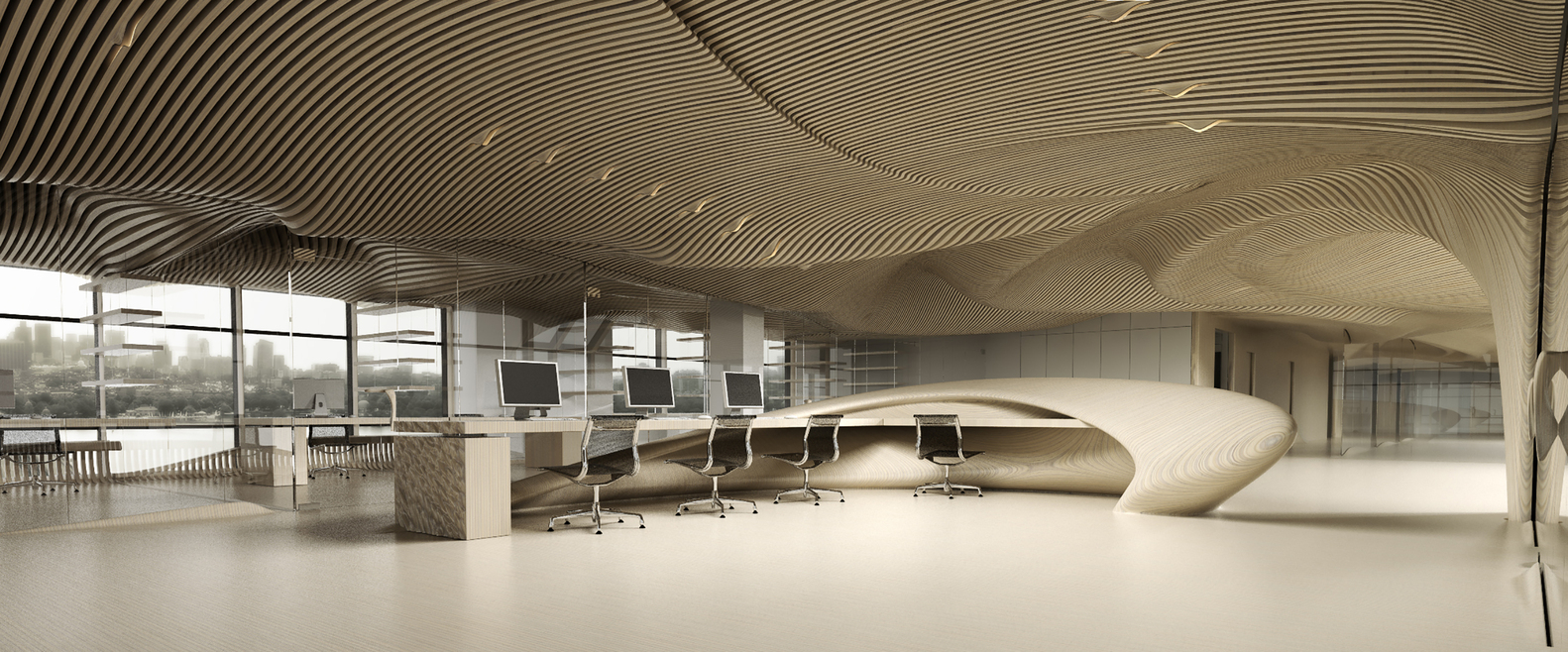 一个主要办公室翻新丨美国丨dECOi Architects-135