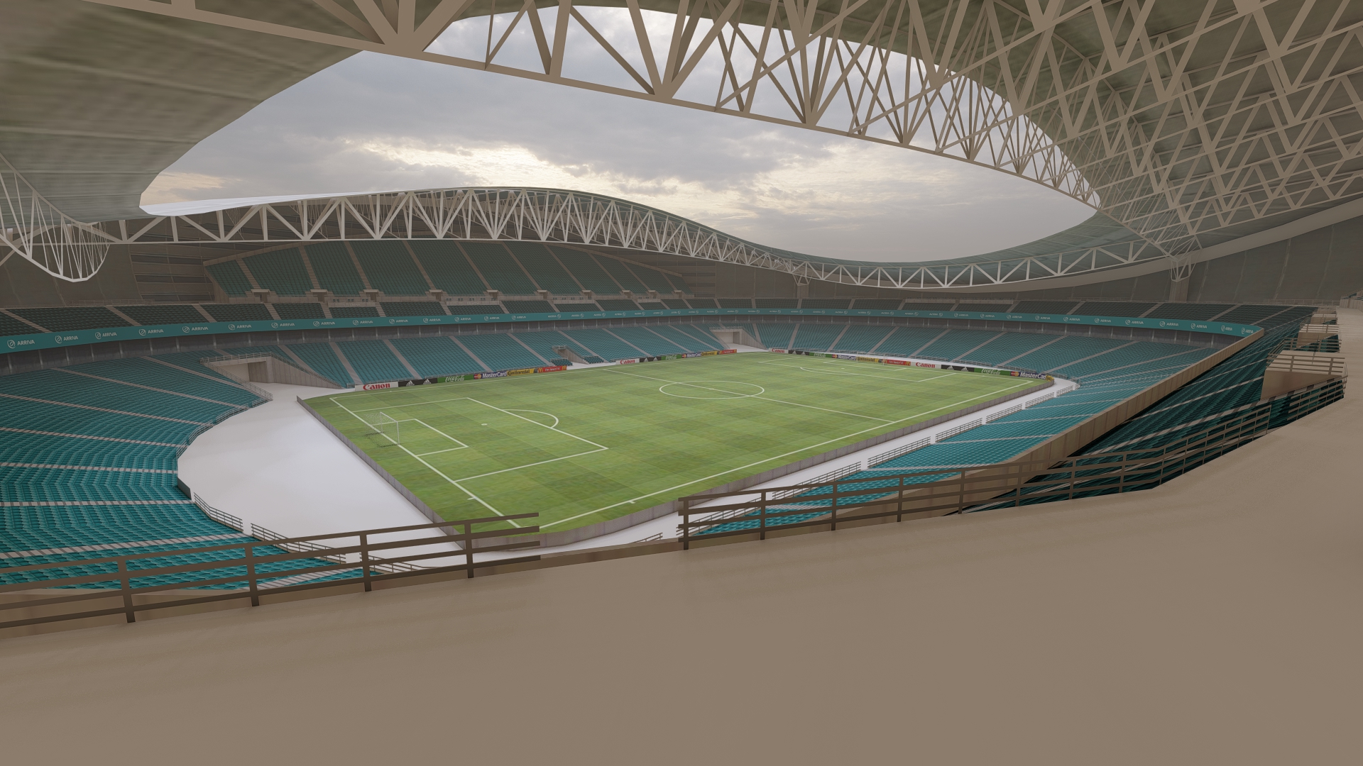 Stadium 3D ,Sports complex thesis project-7