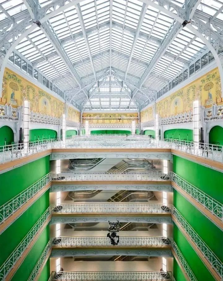 巴黎百年商场内部设计丨法国巴黎-3