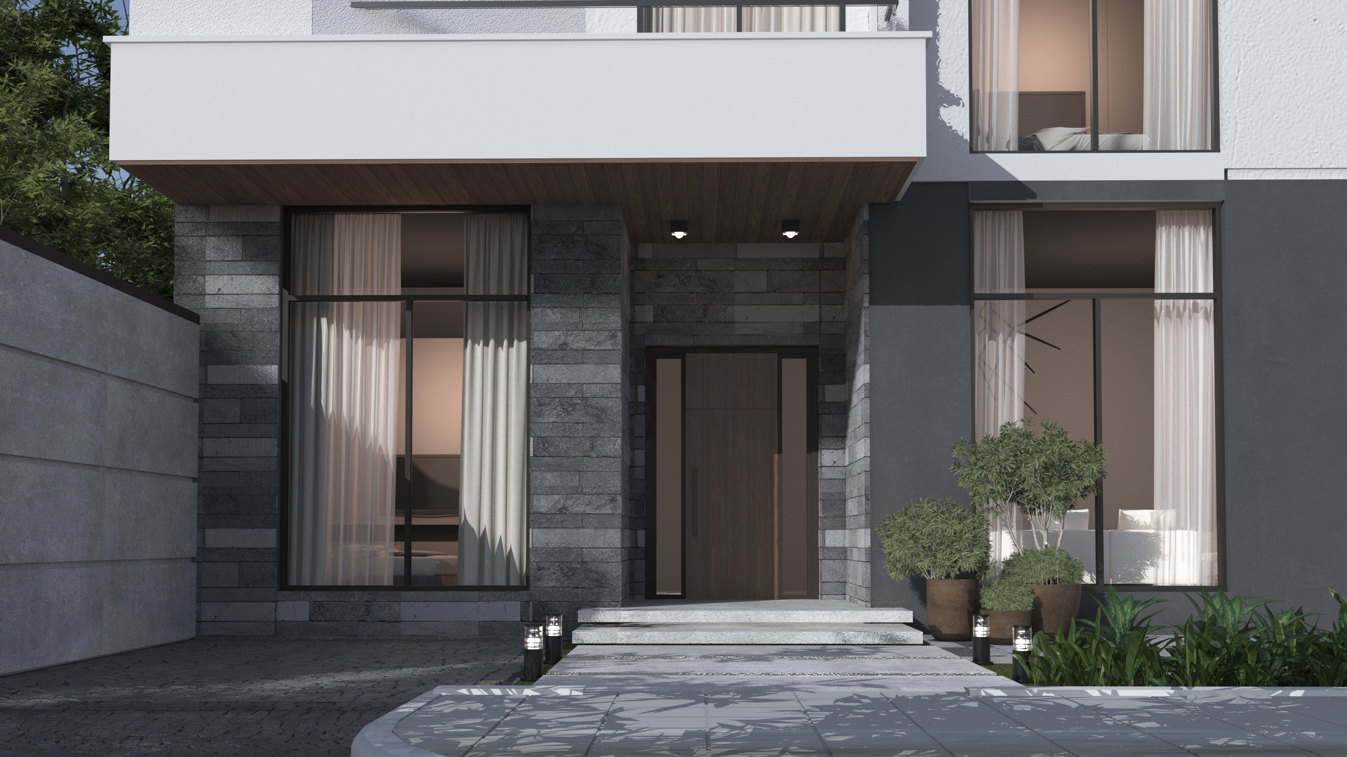 VILLA MR TAWFEEK IN JEDDAH CITY -ARCHITECTURE FACADE-3