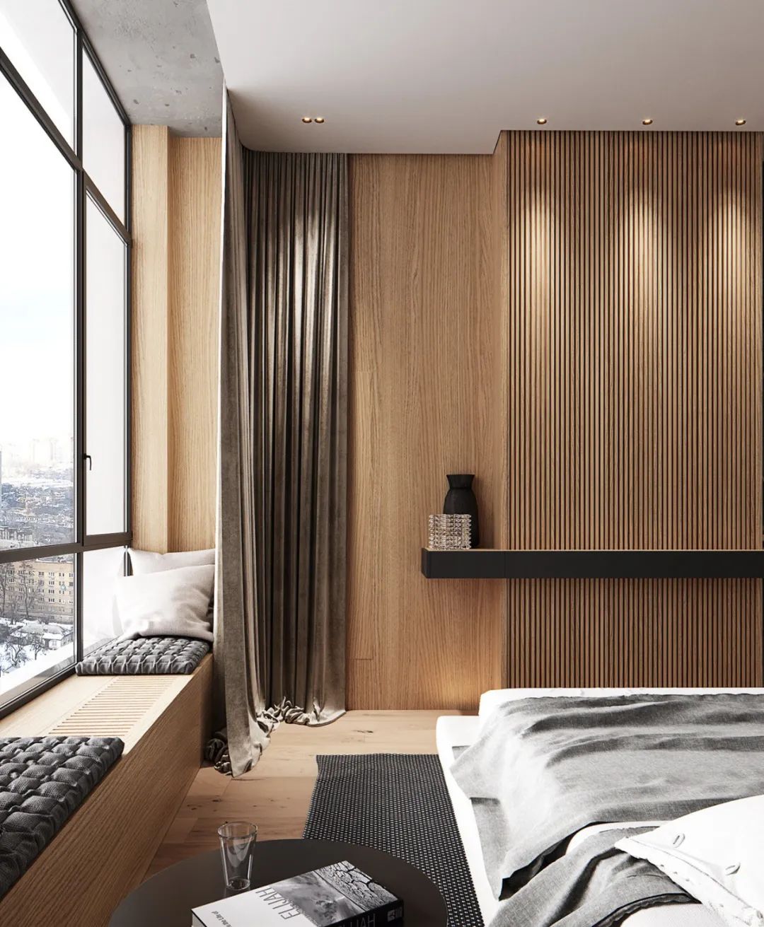 南京金地悦丰华样板间 | 卧室设计新思路-68