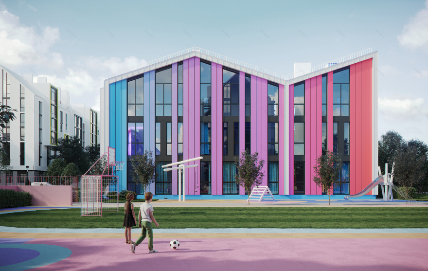 CITY LAKE 幼儿园丨乌克兰基辅丨Yuliia Koberidze-15