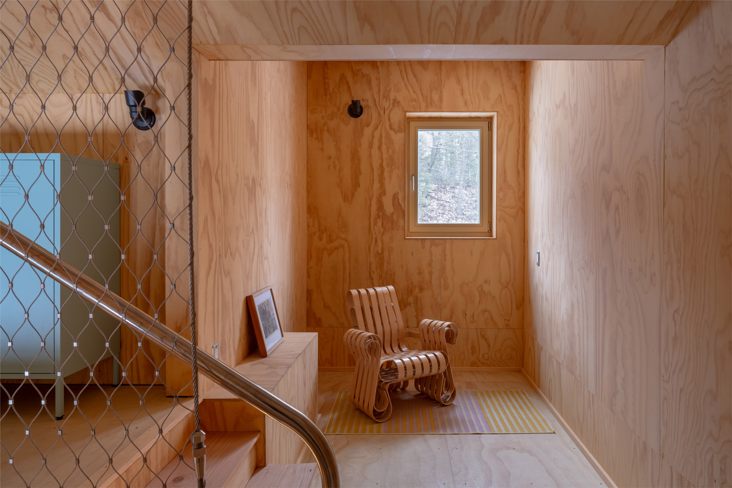 Workshop Architecture Inc creates "raw and unvarnished" prefabricated home in Ontario-27