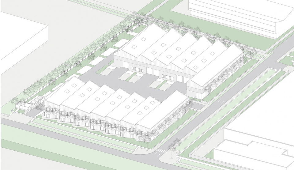城市谷:活动大厅与办公室丨法国巴黎丨Ateliers os architectes-9