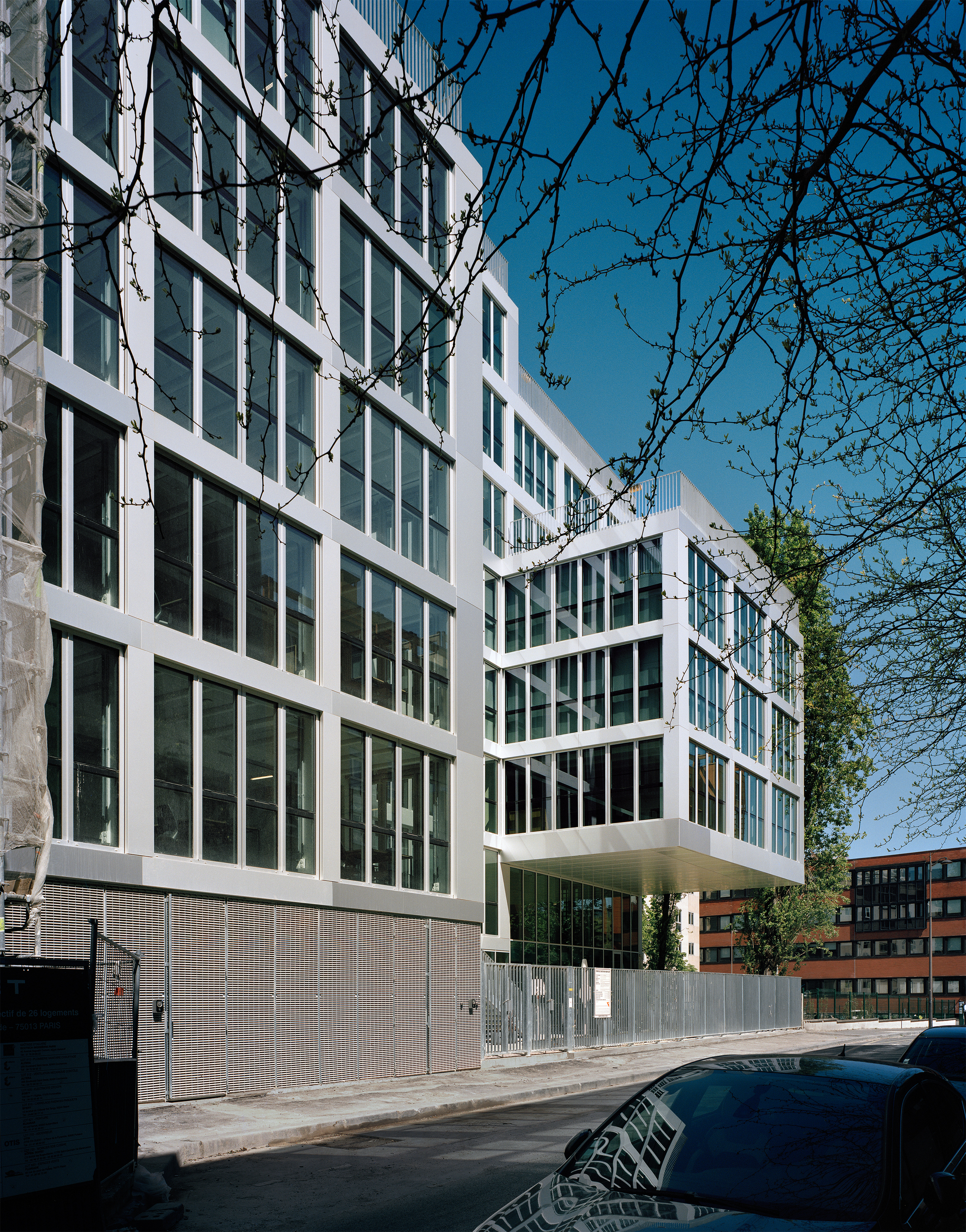 巴黎 Tolbiac 街办公楼改造丨法国巴黎丨M Vilo Bach Architecture-21