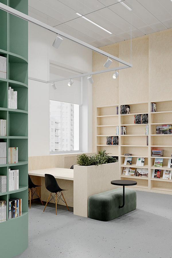Sobolev 图书馆室内设计丨俄罗斯圣彼得堡-42
