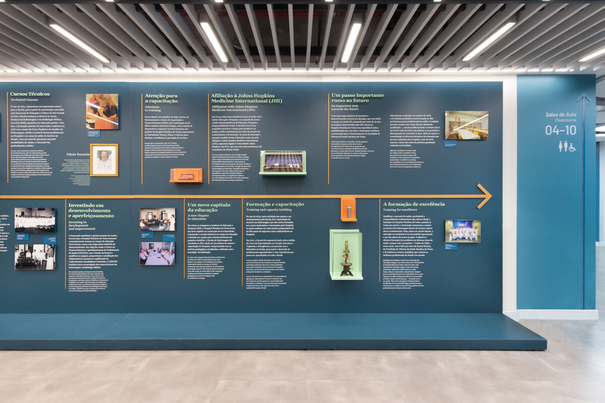 Moinhos de Vento School of Health Sciences - /STUDIOMDA - Wayfinding Design-20