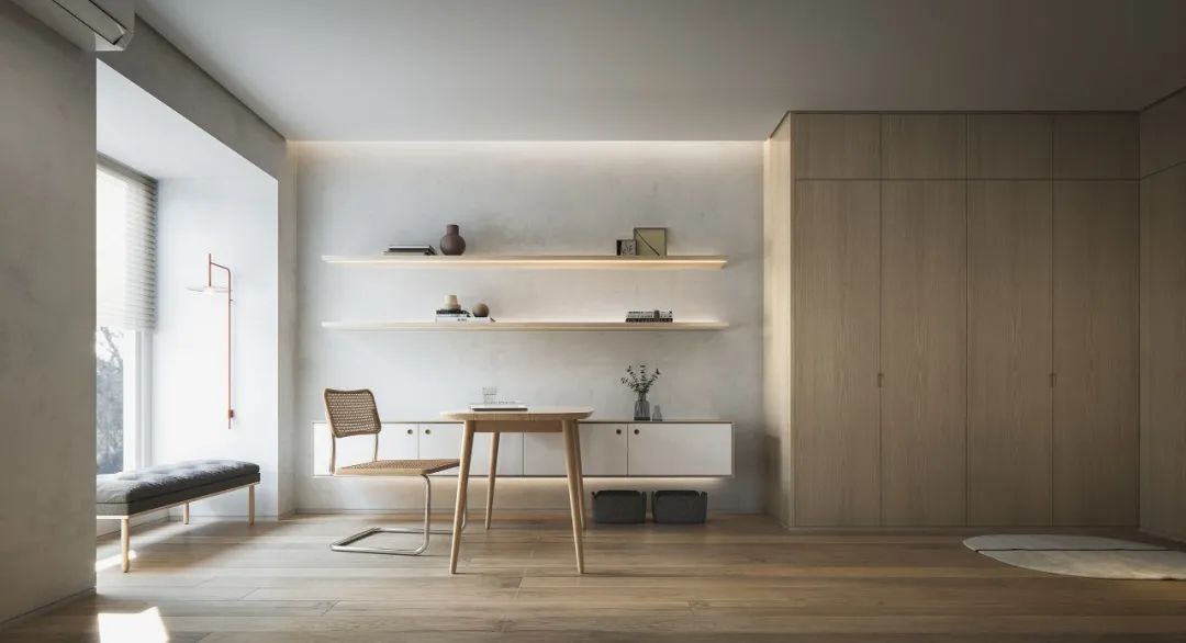 单身女性 46 平公寓,通透流畅的简约空间-51