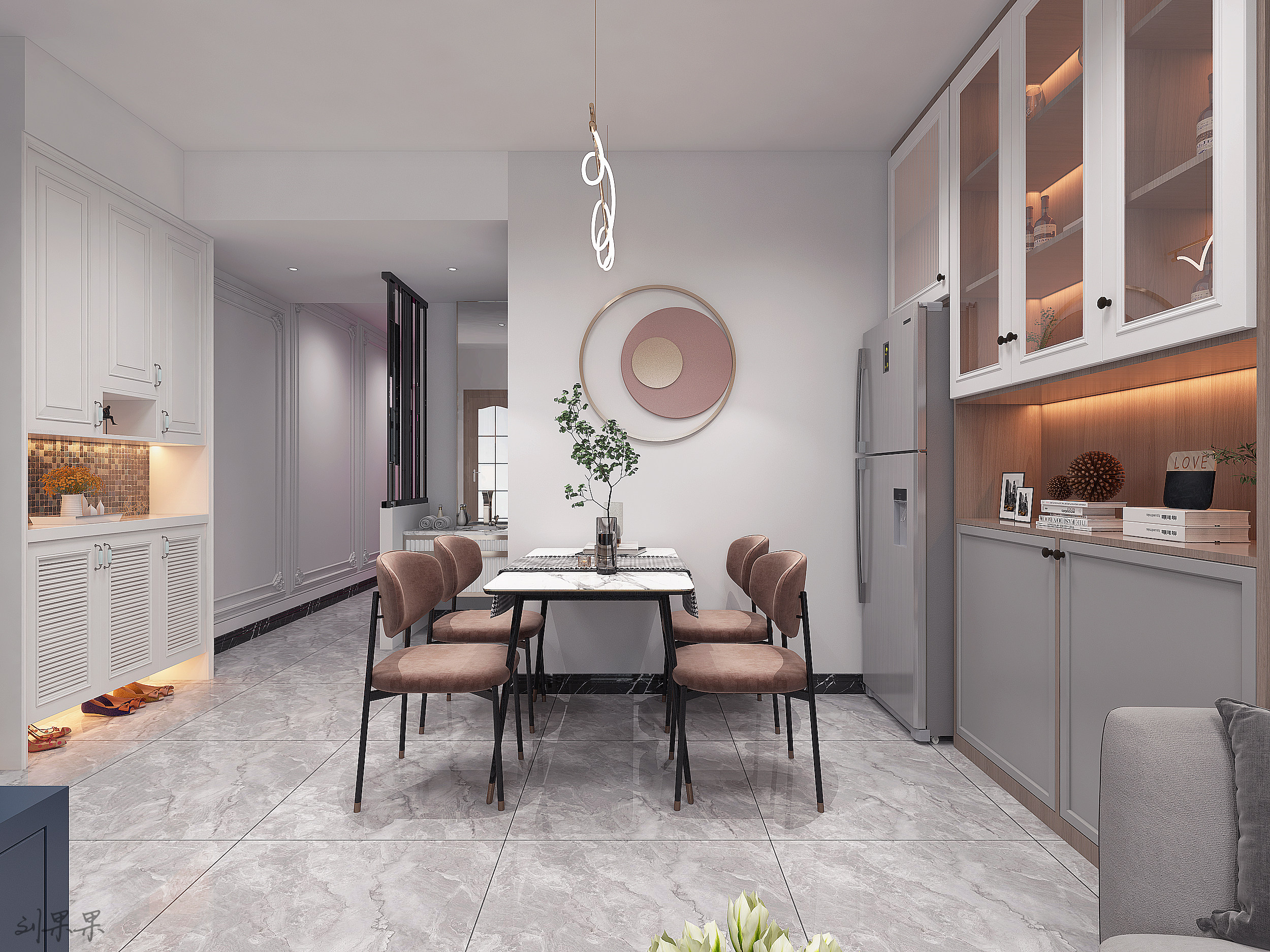 自然原木的简约欧风设计-5