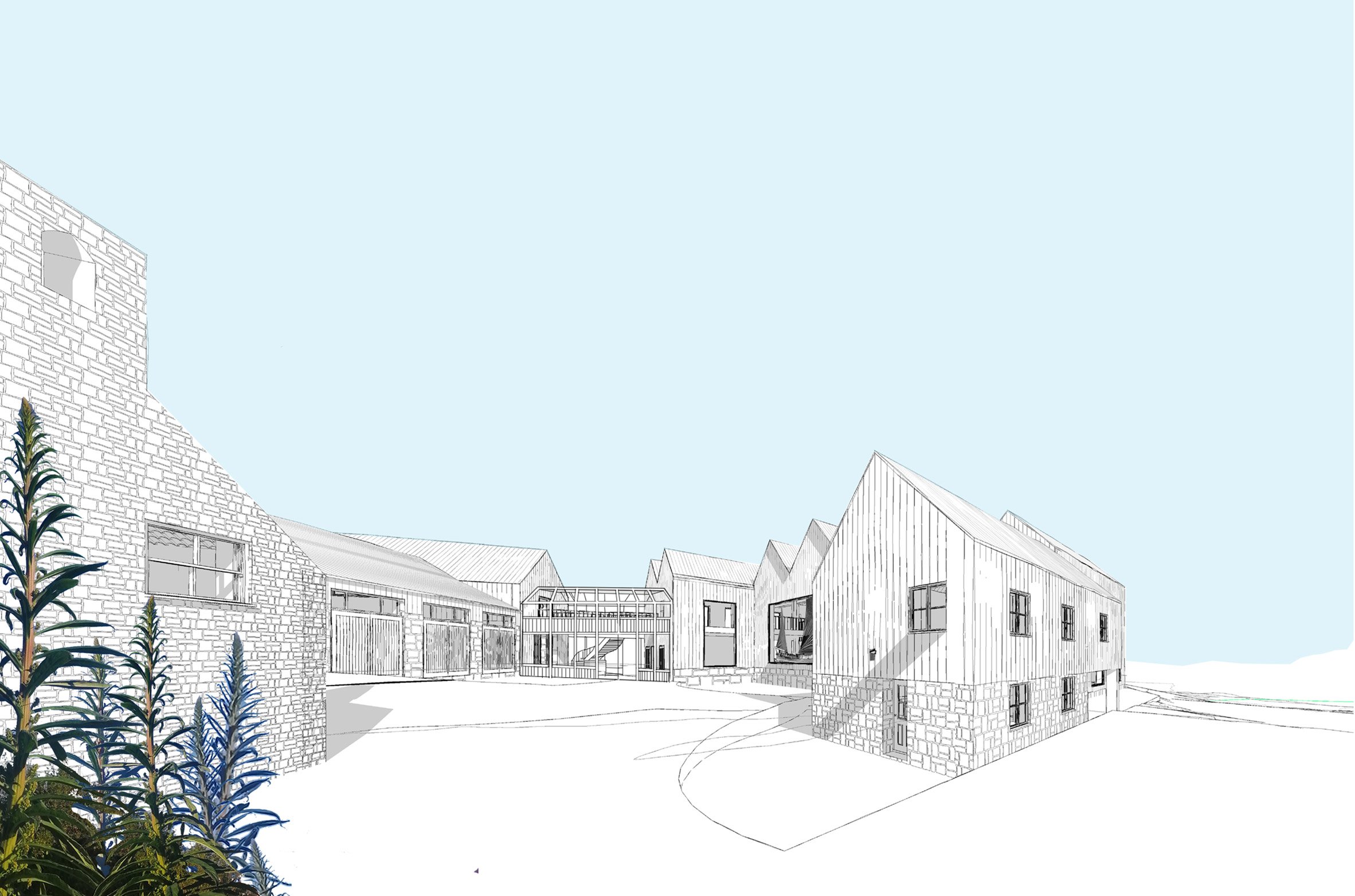 遥远岛屿的文化中心 | Falmouth 大学毕业生为 Scilly 群岛设计社区中心-57