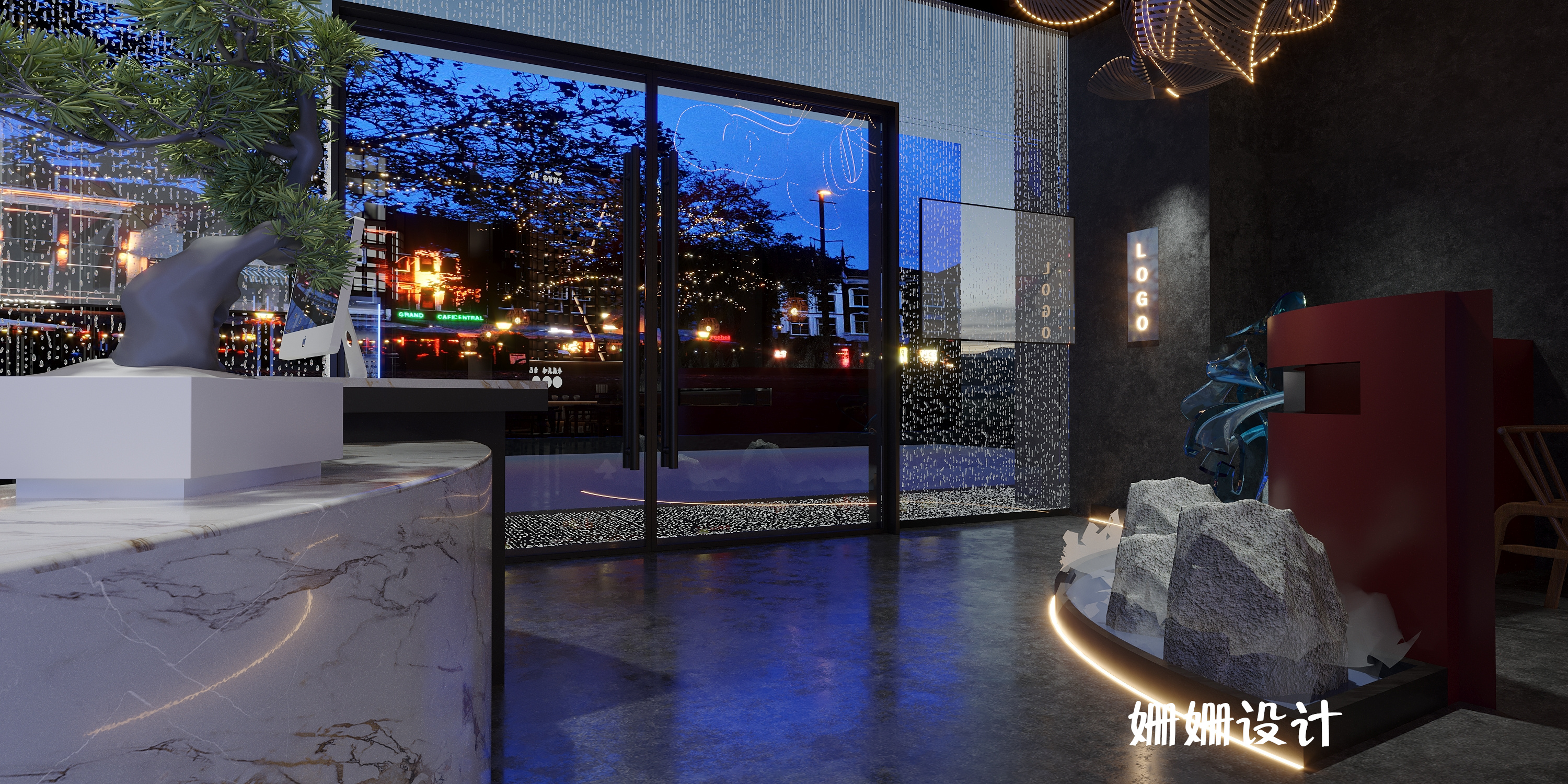 羊先生高端餐厅--餐饮空间-3