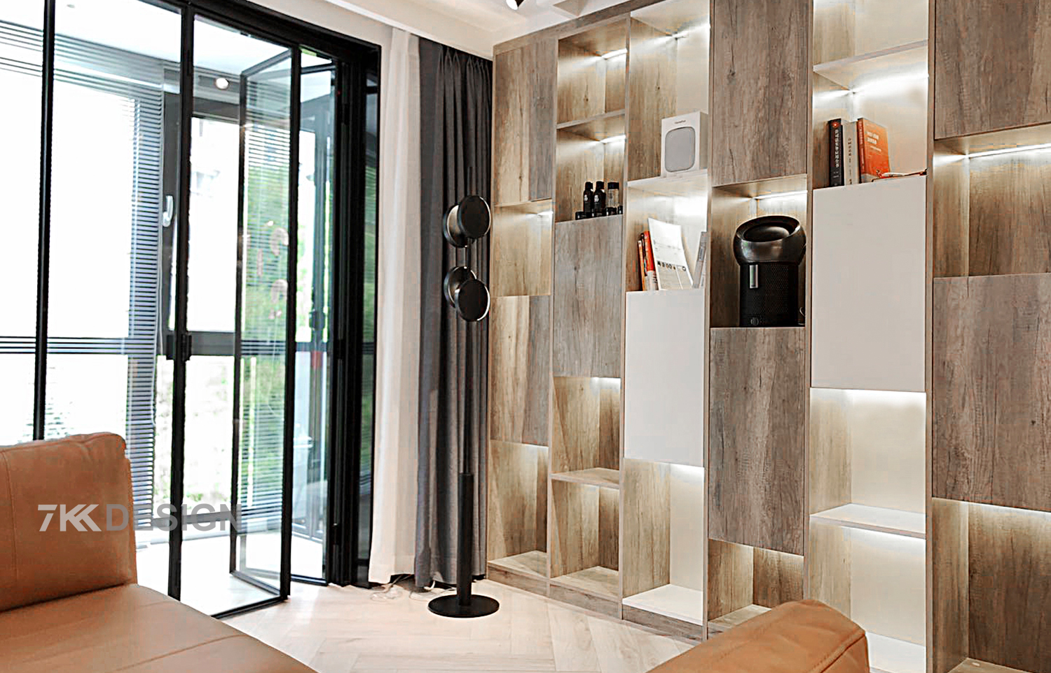 名门世家不规则户型改造 | 个性时尚的家居空间设计-9