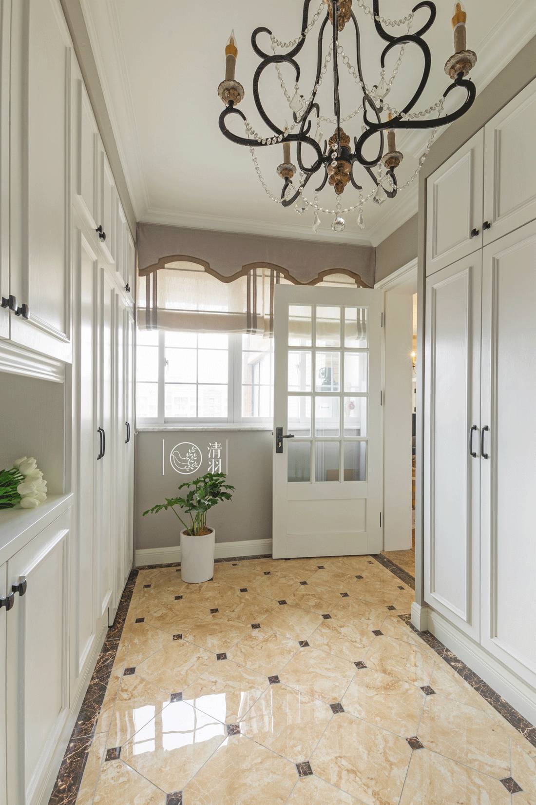 优雅知性，成都 180 平米美式四居室设计-26