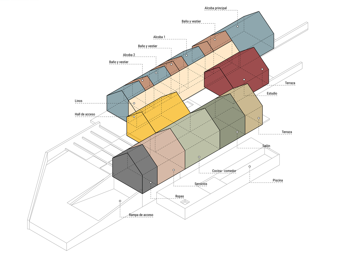 哥伦比亚 OT House丨DARP (De Arquitectura y Paisaje)-16