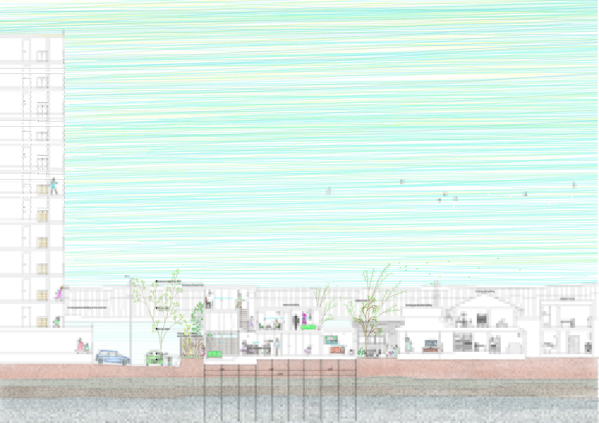 庭院环绕的房屋丨日本丨Studio Velocity-14