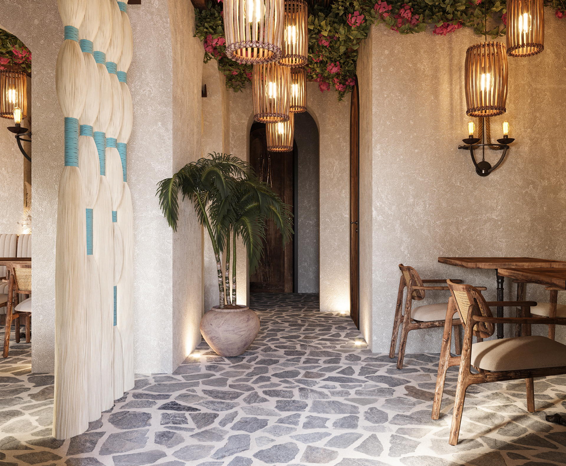 ATHENA GREEK TAVERNA 餐厅设计丨埃及丨GRAFFITI INTERIOR DESIGN-24