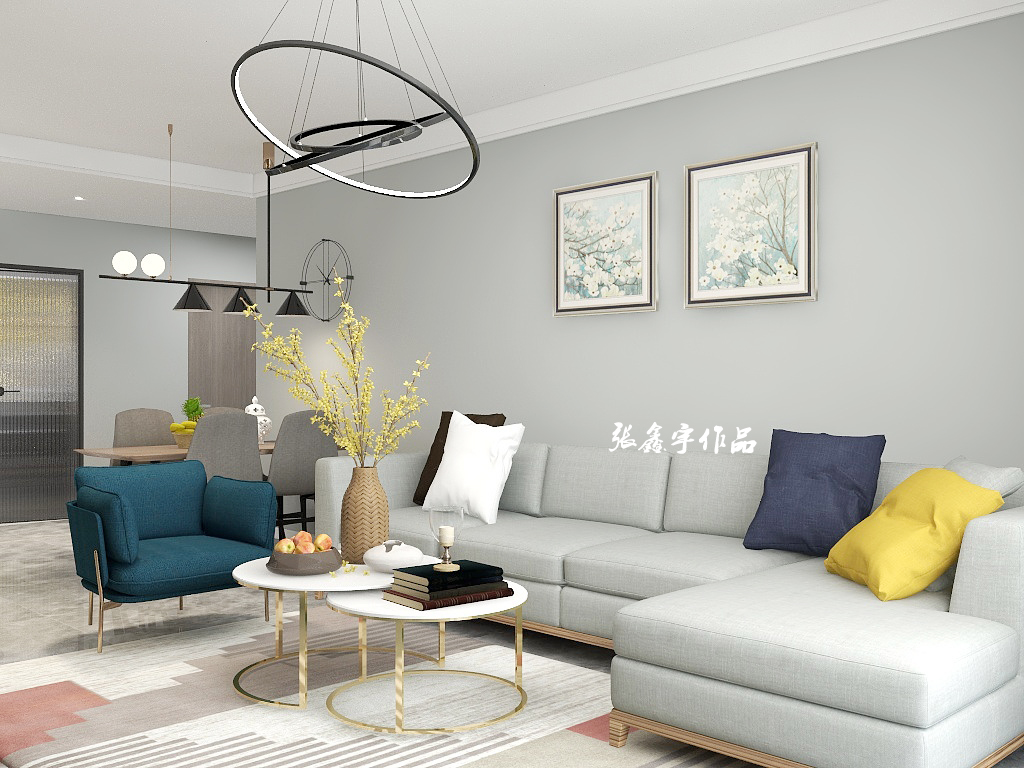 现代简约风晨曦住宅设计-14