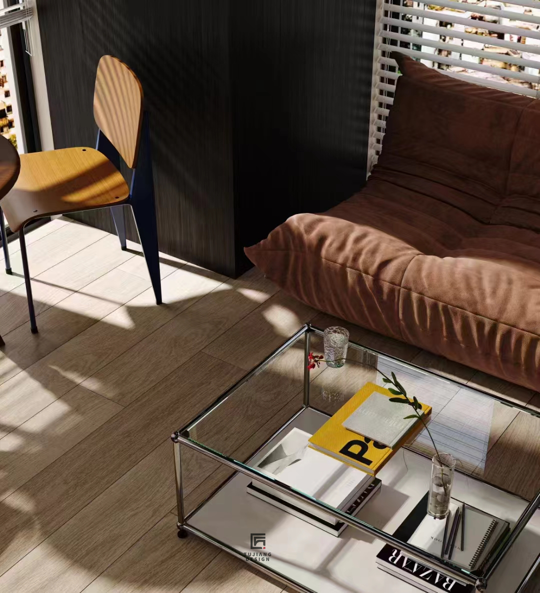 工装办公空间设计案例｜自然氛围下的高级简约感-5