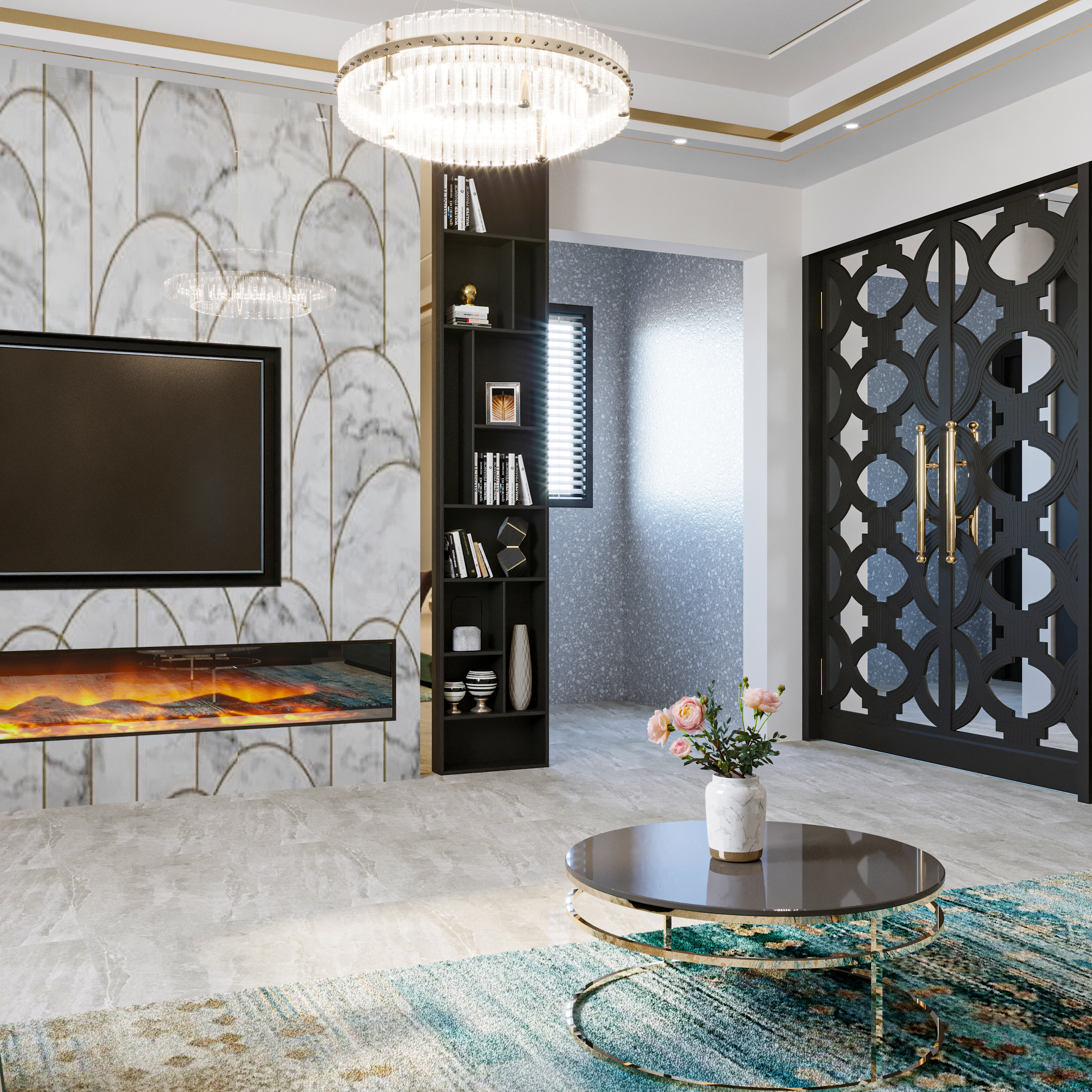 妇女议会厅和浴室丨沙特阿拉伯-7