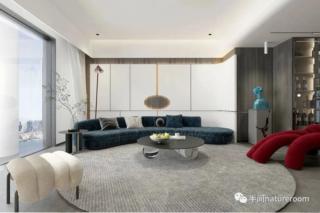 贵阳金龙国际花园现代家居设计丨中国贵阳丨上海半间设计贵阳分公司-14