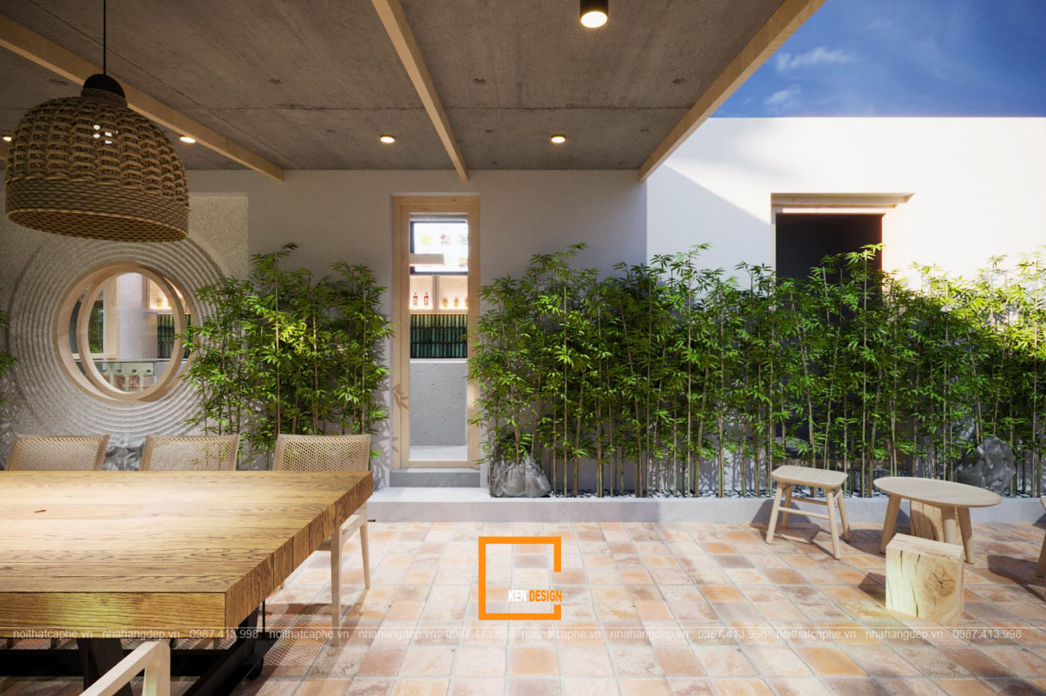 ANANDA Nghĩa Tân果汁饮品店设计丨越南河内丨Ken Design-22