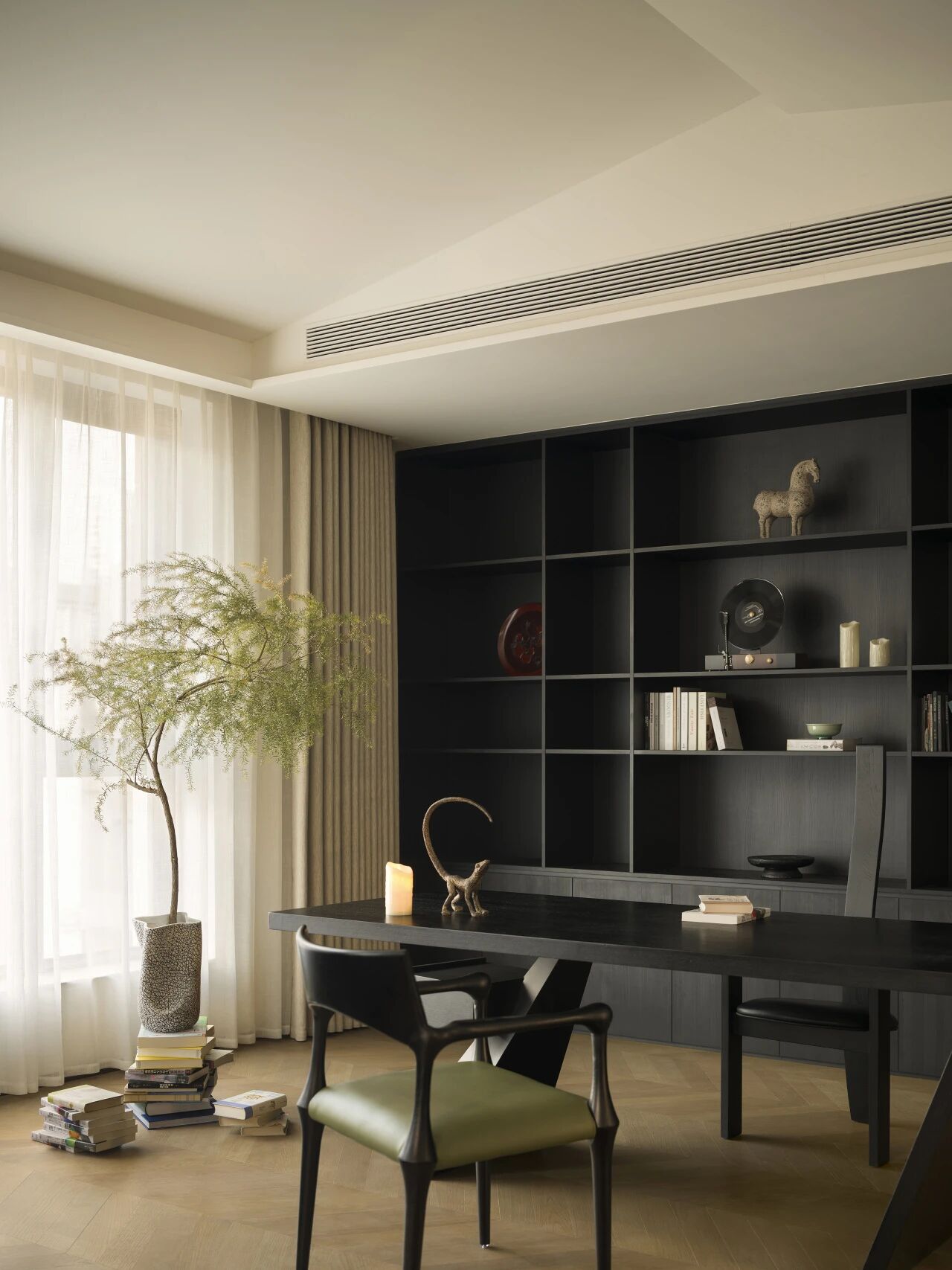 湖南长沙天麓别墅私宅丨中国长沙丨山乙山合-59