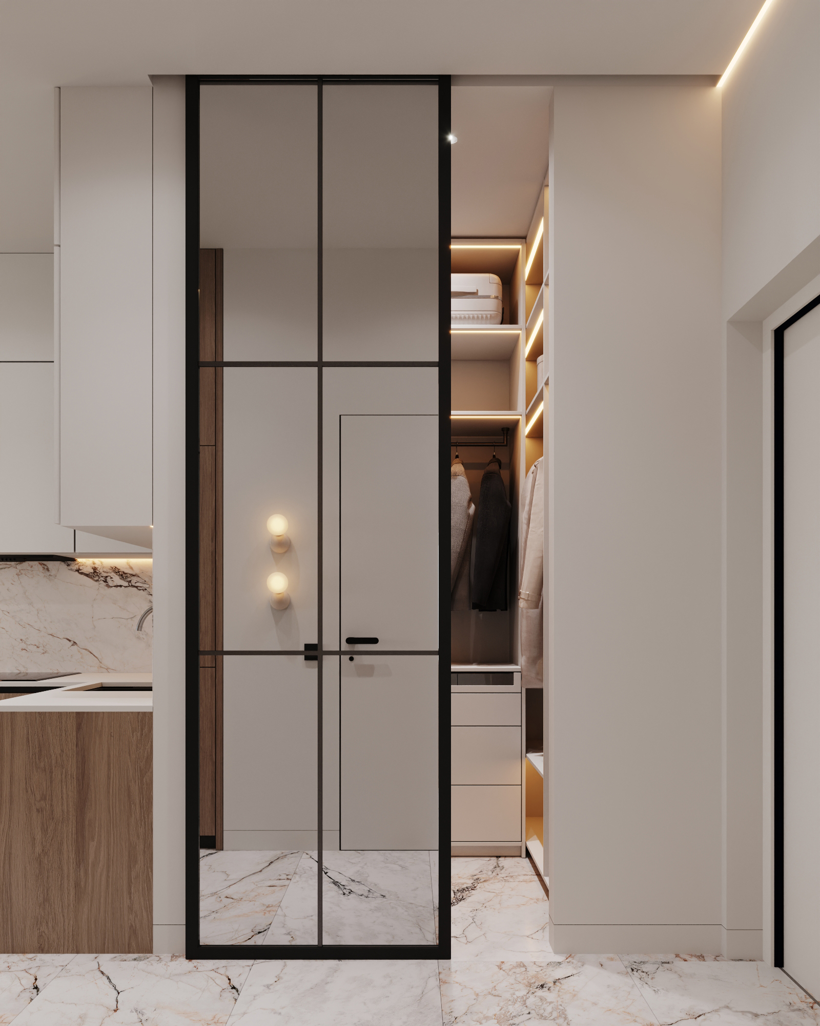 新古典主义公寓丨波兰华沙丨Bodes studio-13