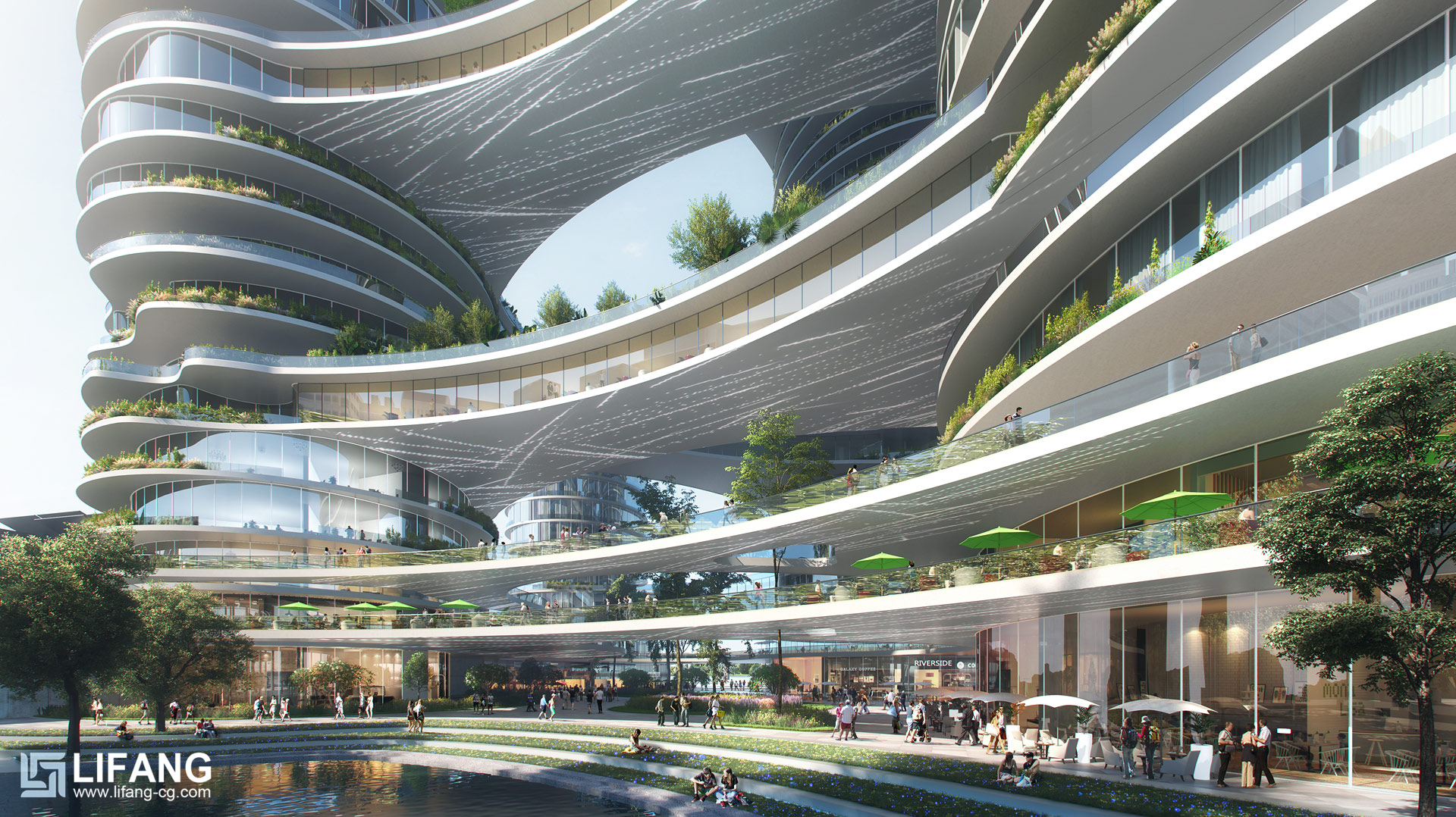 多元建筑设计呈现未来城市风貌丨LiFang Vision Technology Co.,Ltd-18